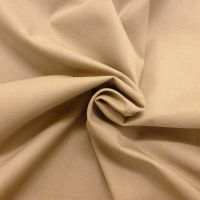poplin katoen beige