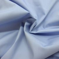 Poplin licht blauw