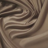 Crepe satijn taupe kleur 966