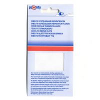 Opstrijkbaar reparatiedoek wit