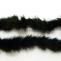 Marabou verenband imitaiebontrand