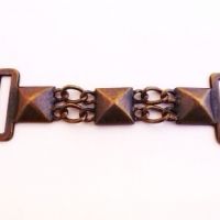 Ketting gesp brons