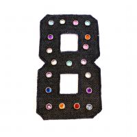 applicatie jeans met strasstuds