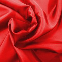 Bembergzijde / bremsilk  voering rood kleur B17