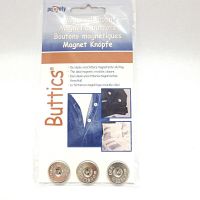 Pronty magneetknopen 3 paar zilver