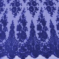Kant kobalt blauw kleur 039