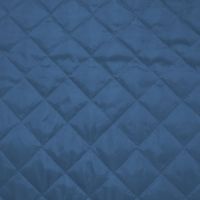 Gewatteerd kobalt blauw