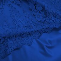 Kant kobalt blauw kleur 039