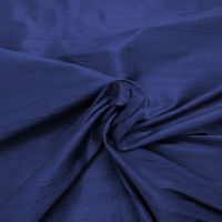 India Dupion zijde kobalt blauw kleur 105