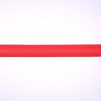 Biaisband 20mm katoen rood