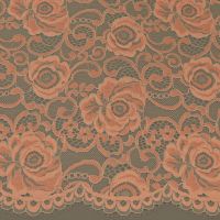 couture kant zalm rose grijs kleur 330