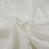 Katoen Zijde voile wit