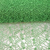 Guipure kant emerald groen kleur 606