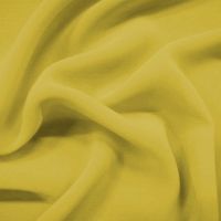 Voile chiffon mustard geel kl 300