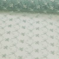 Tule kant mint kleur 580