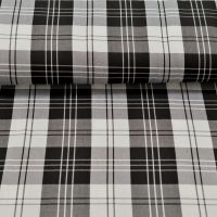 Tartan ruit zwart wit