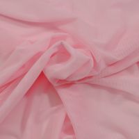 Stretch tule licht rose