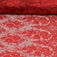Kant rood kleur 090