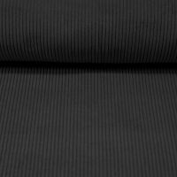 Ribfluweel / washed cord zwart