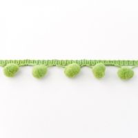 Bolletjesband groot lime