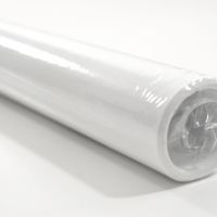 patroon papier blanco doorschijnend 0,6X15M   Let op!! De rol wordt dubbel gevouwen voor vervoer waardoor er kreukelvorming ontstaat in de rollen.
