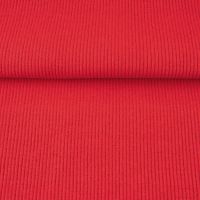 Rib boordstof rood