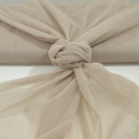 Soft stretch tule kleur 950 licht taupe 2.70mtr breed