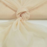 Soft stretch tule kleur 121 Champagne 2.70mtr breed