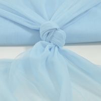 Soft stretch tule kleur 003 licht blauw 2.70mtr breed