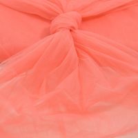 Soft stretch tule kleur 011 koraal 2.70mtr breed