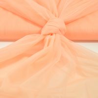 Soft stretch tule kleur 330 zalm rose 2.70mtr breed