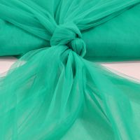 Soft stretch tule kleur 105 zee groen 2.70mtr breed