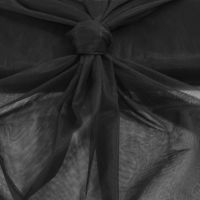 Soft stretch tule zwart kleur 999