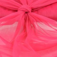 Soft stretch tule fuchsia kleur 063
