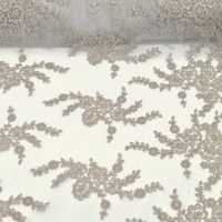 Couture kant taupe kleur 950