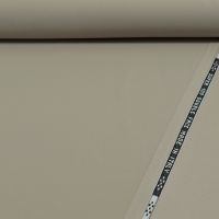 Exclusieve Italiaanse 100% Wol double face super 100's kleur 1464 taupe /tortora