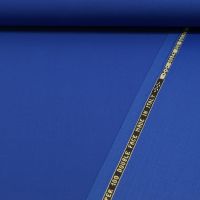 Exclusieve Italiaanse 100% Wol double face super 100's kleur  8592 kobalt blauw
