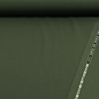 Exclusieve Italiaanse 100% Wol double face super 100's kleur 6218 groen