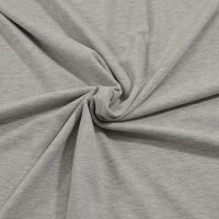 Tricot katoen melange licht grijs kleur 061
