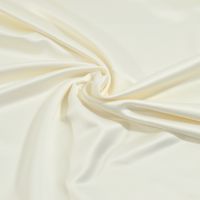 Stretch crepe satijn ivory 