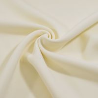 Dubbel crepe wol Kleur donker ivory