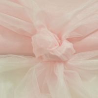 Glans tule rose kleur 028 300cm breed