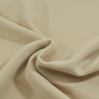 Dubbel crepe wol Kleur beige chiaro