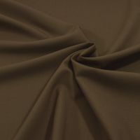 Exclusieve Italiaanse Wol bi-stretch kleur 8424 donker bruin