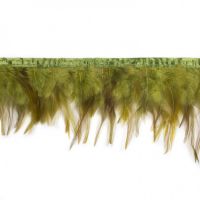 Verenband lang 10cm lime groen op satijnband.