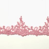 Randgarnering couture kant 10cm kleur 064 oud rose