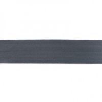 Elastiek zacht 40mm Donker grijs