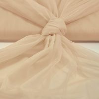 Soft stretch tule kleur 320 poeder / nude 2.70mtr breed