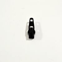 Runner zwart voor de rits 3mm per meter