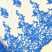 Couture kant kobalt blauw kleur 039